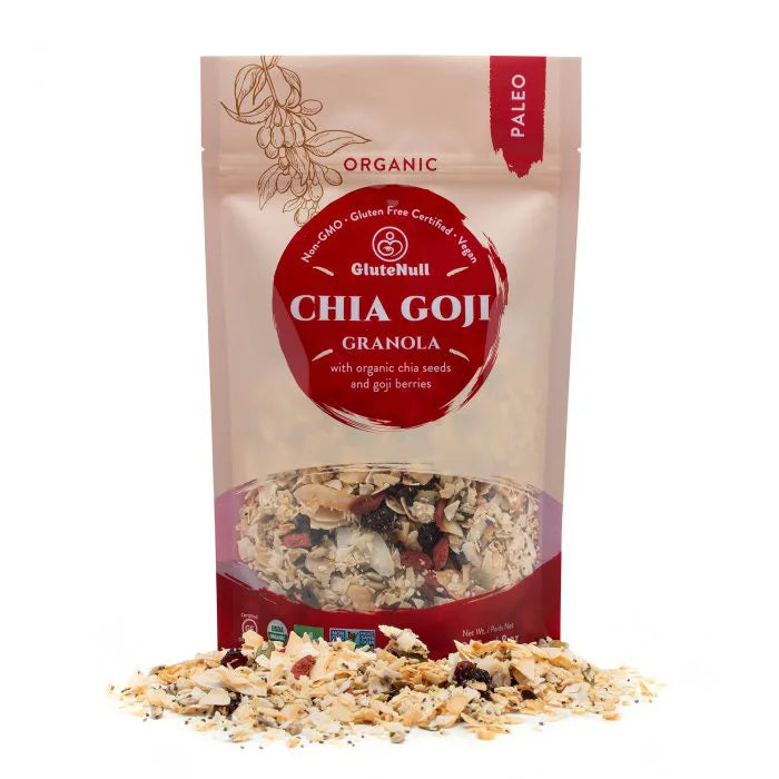 GluteNull Chia Goji Granola (240g) - Lifestyle Markets